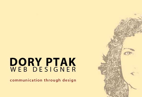 Dory Ptak's portfolio site